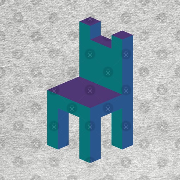 Isometric simple chair by AdiDsgn